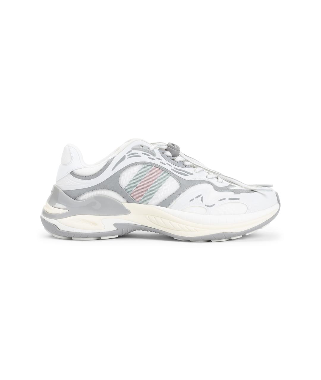 GUCCI Мульти кожаные низкие кроссовки / кеды, фото 1