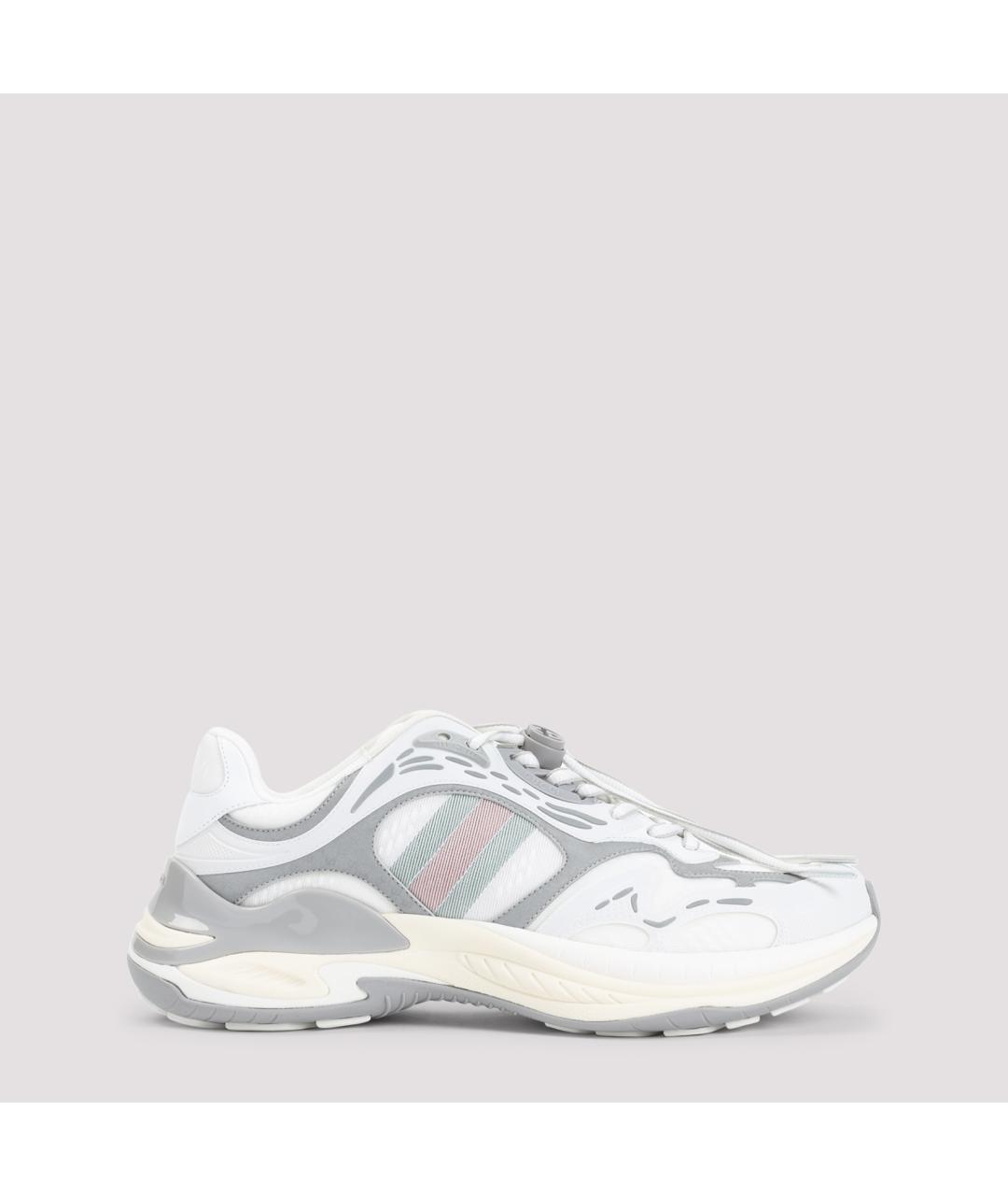 GUCCI Мульти кожаные низкие кроссовки / кеды, фото 2