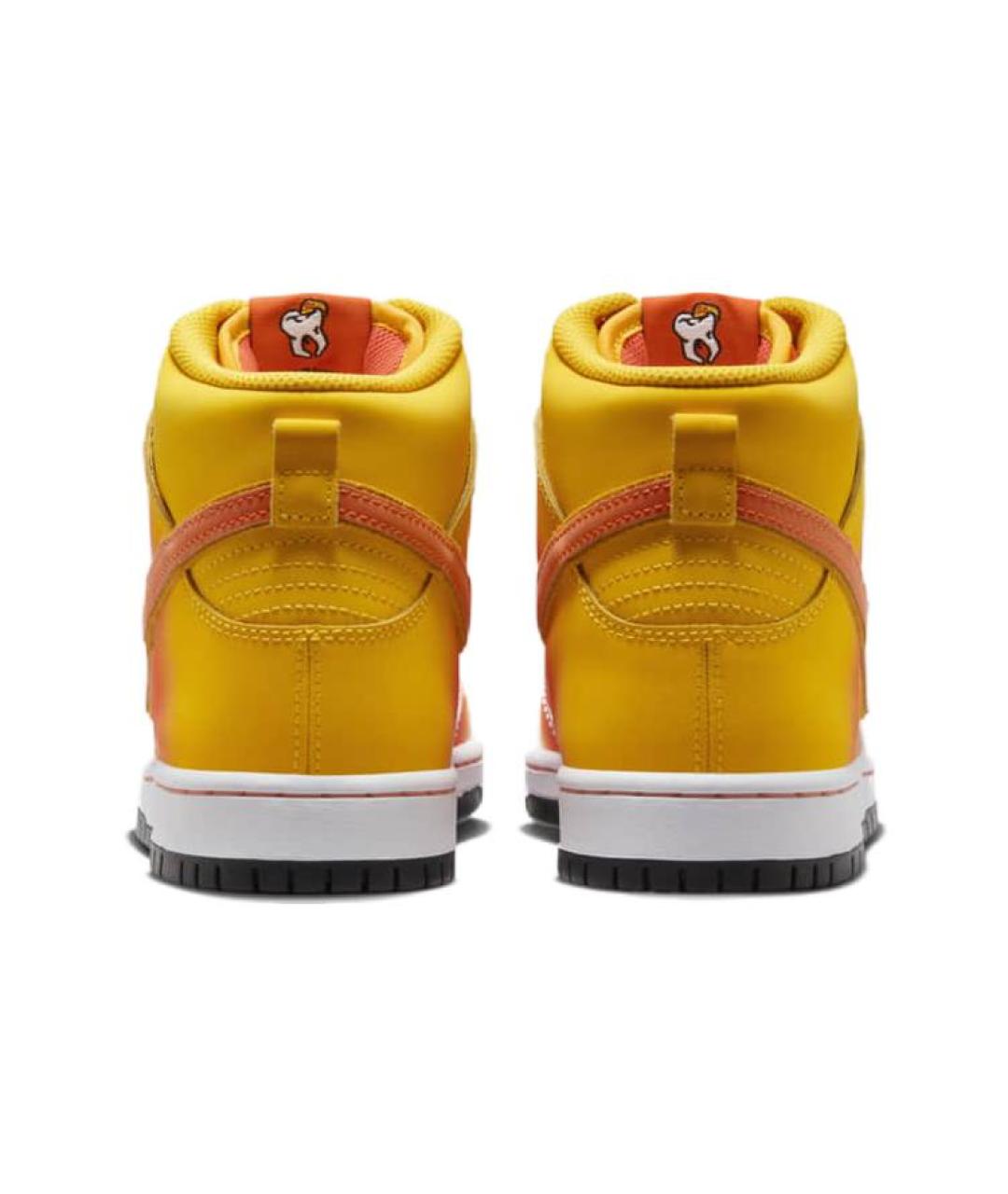 NIKE Оранжевое кроссовки, фото 5