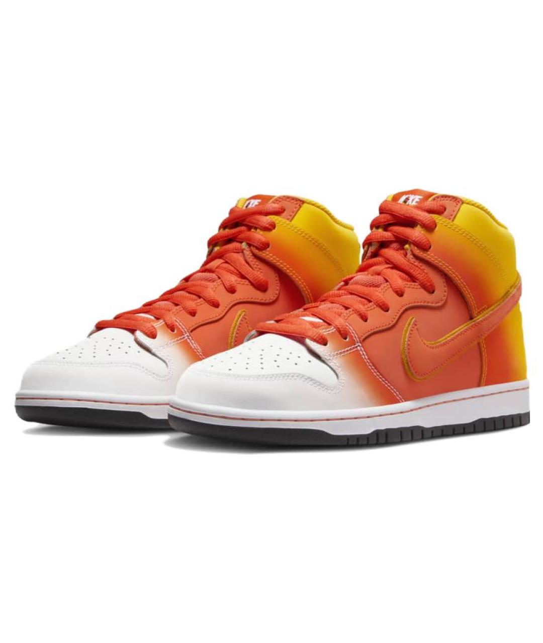 NIKE Оранжевое кроссовки, фото 3