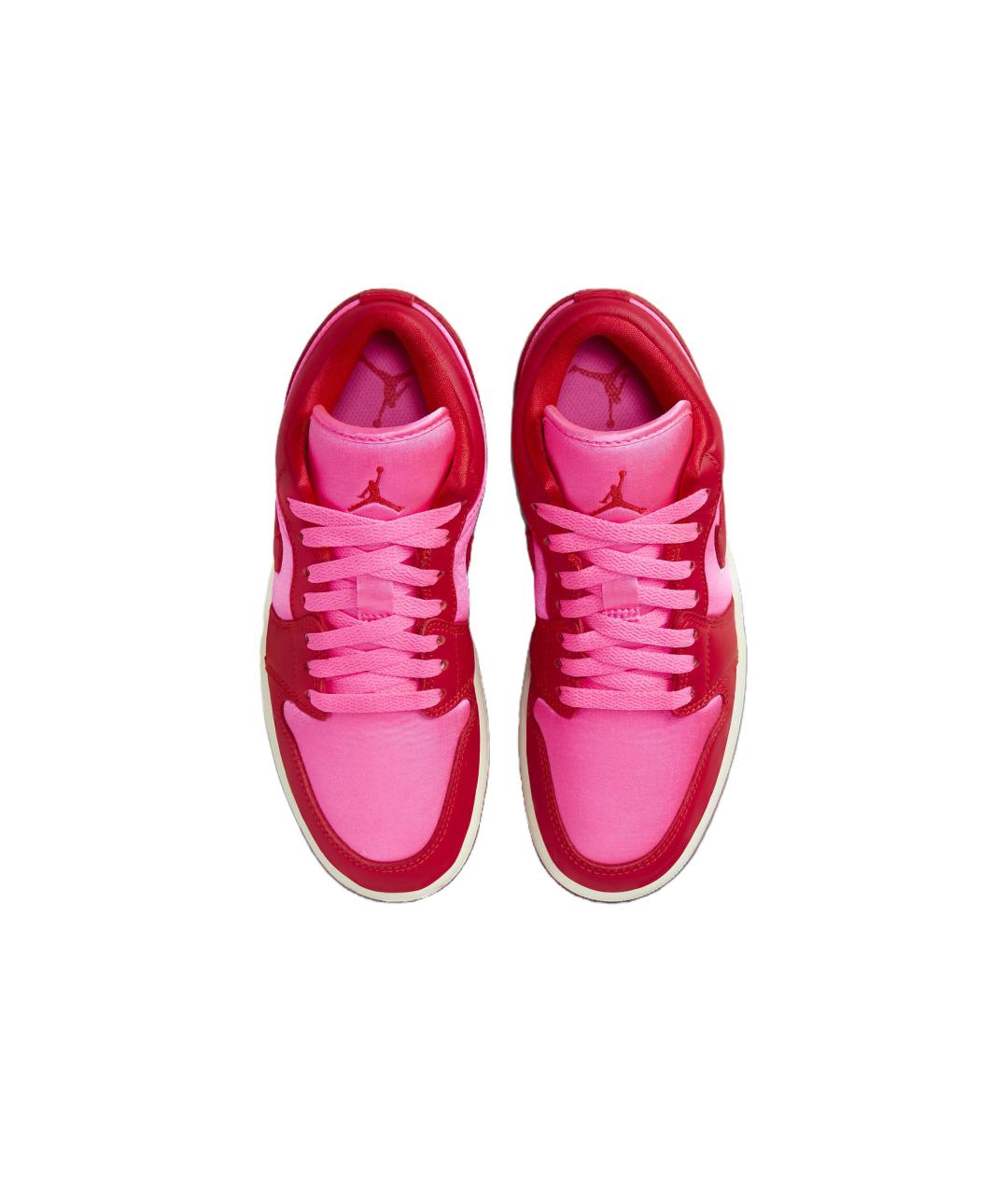 JORDAN Розовые кожаные кеды, фото 4