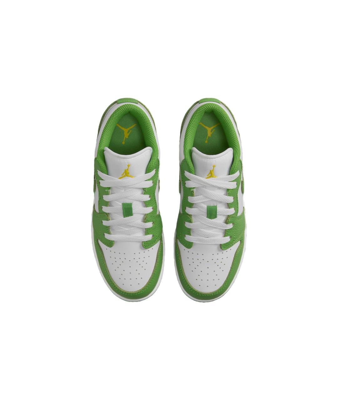 JORDAN Зеленые низкие кроссовки / кеды, фото 5