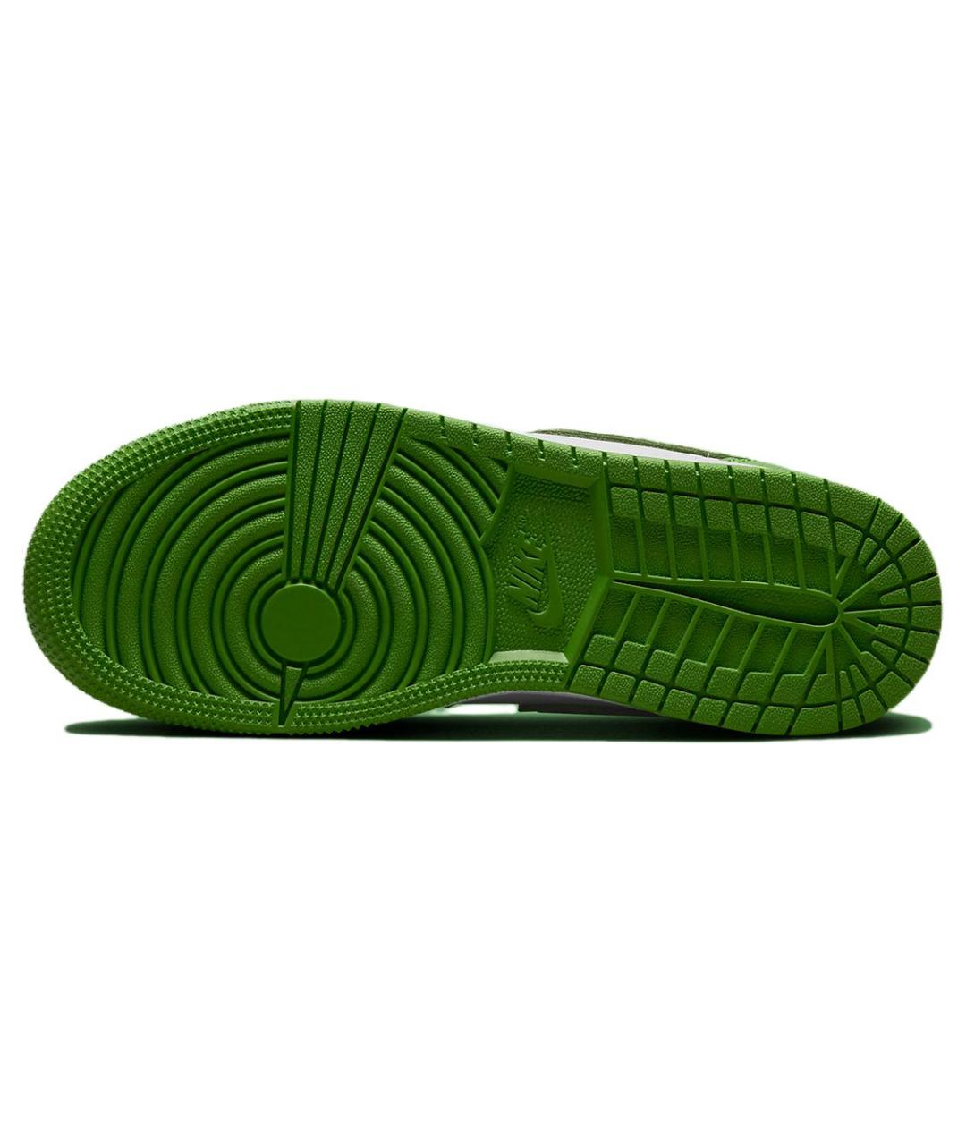JORDAN Зеленые низкие кроссовки / кеды, фото 7