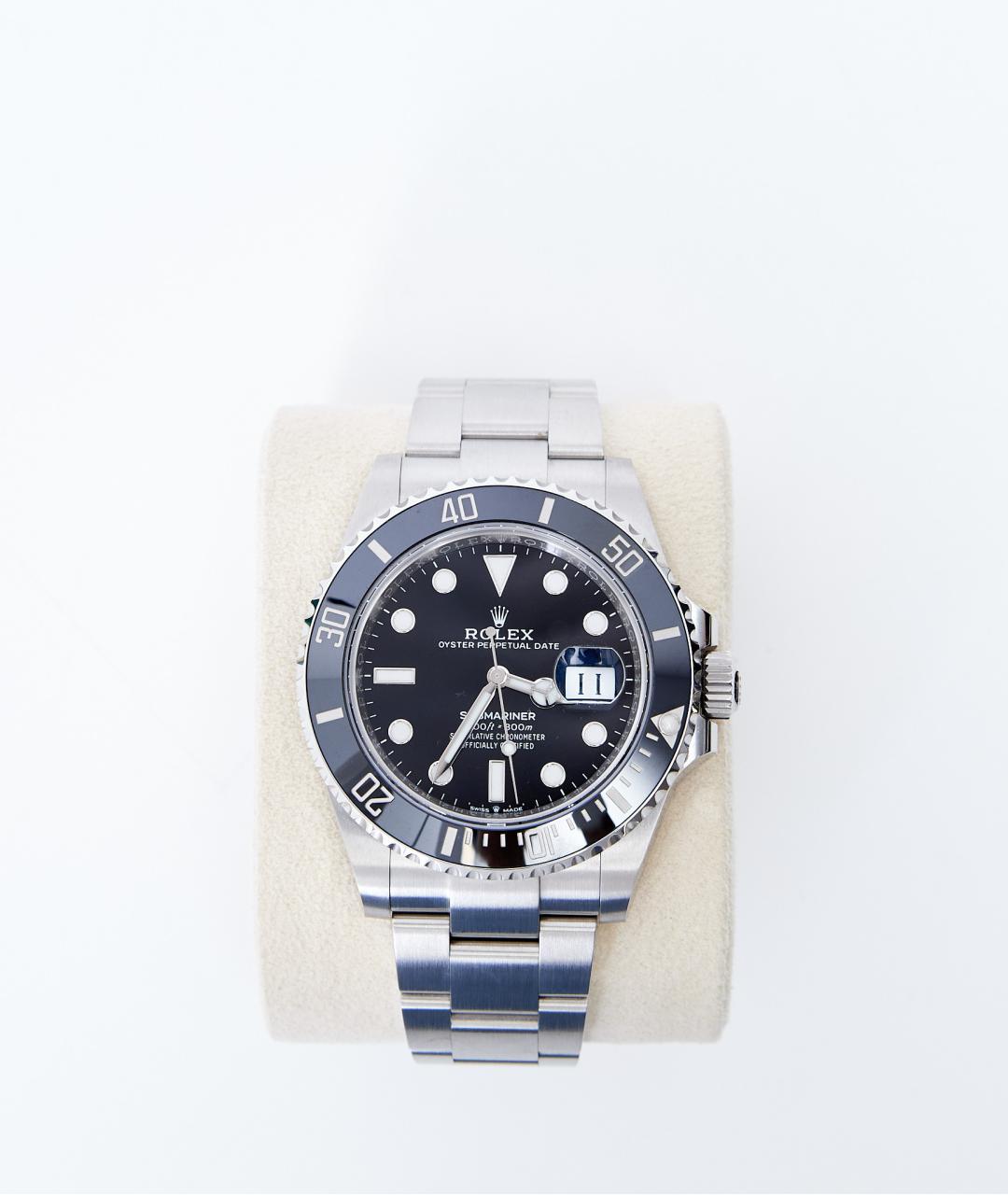 ROLEX Серебряные часы, фото 4