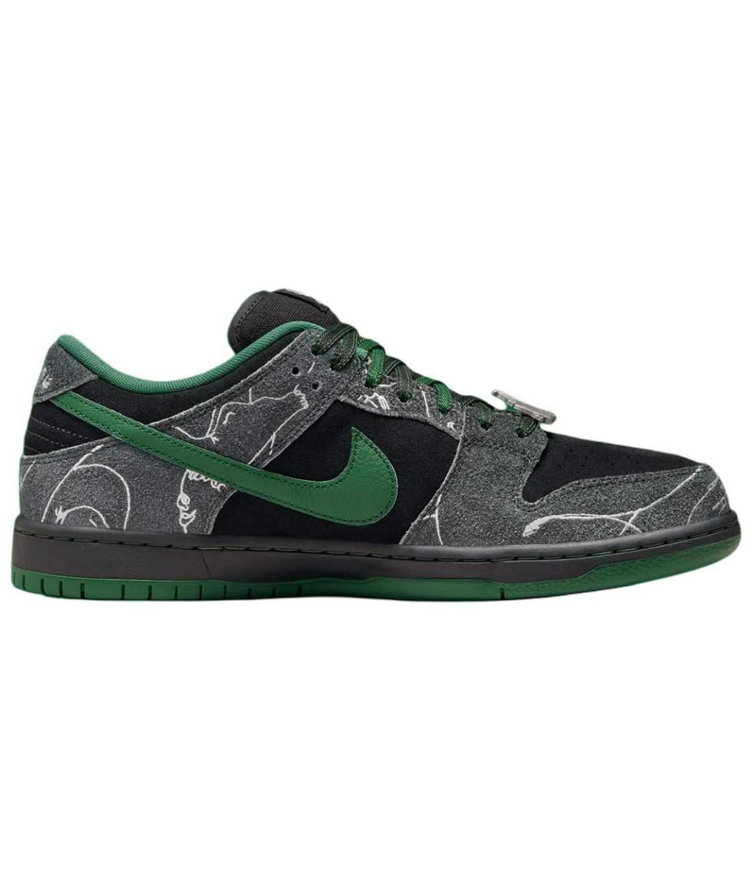 NIKE Зеленые кроссовки, фото 2