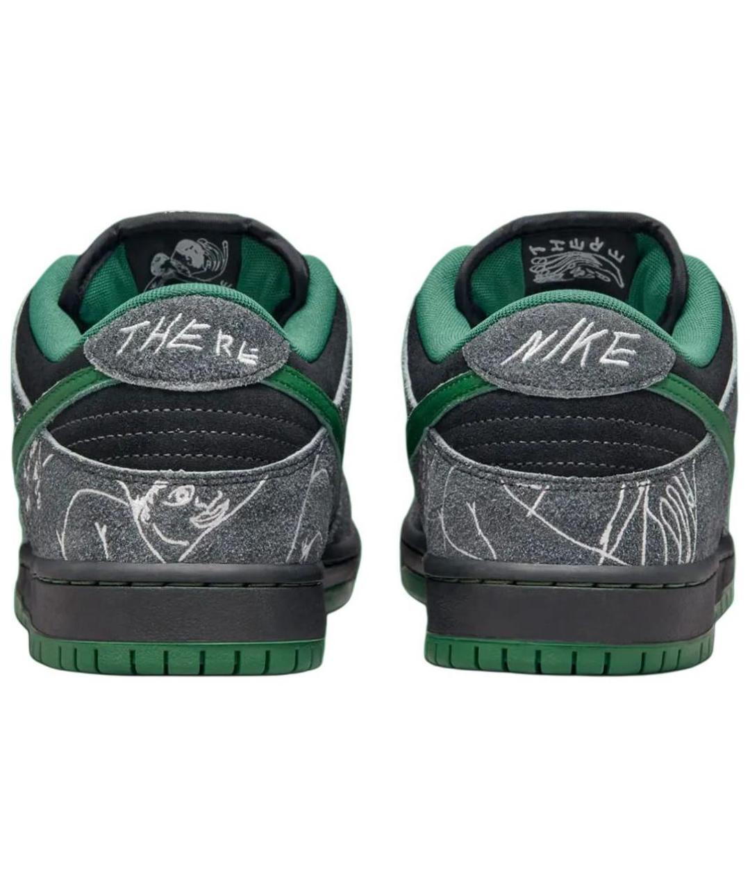 NIKE Зеленые кроссовки, фото 5
