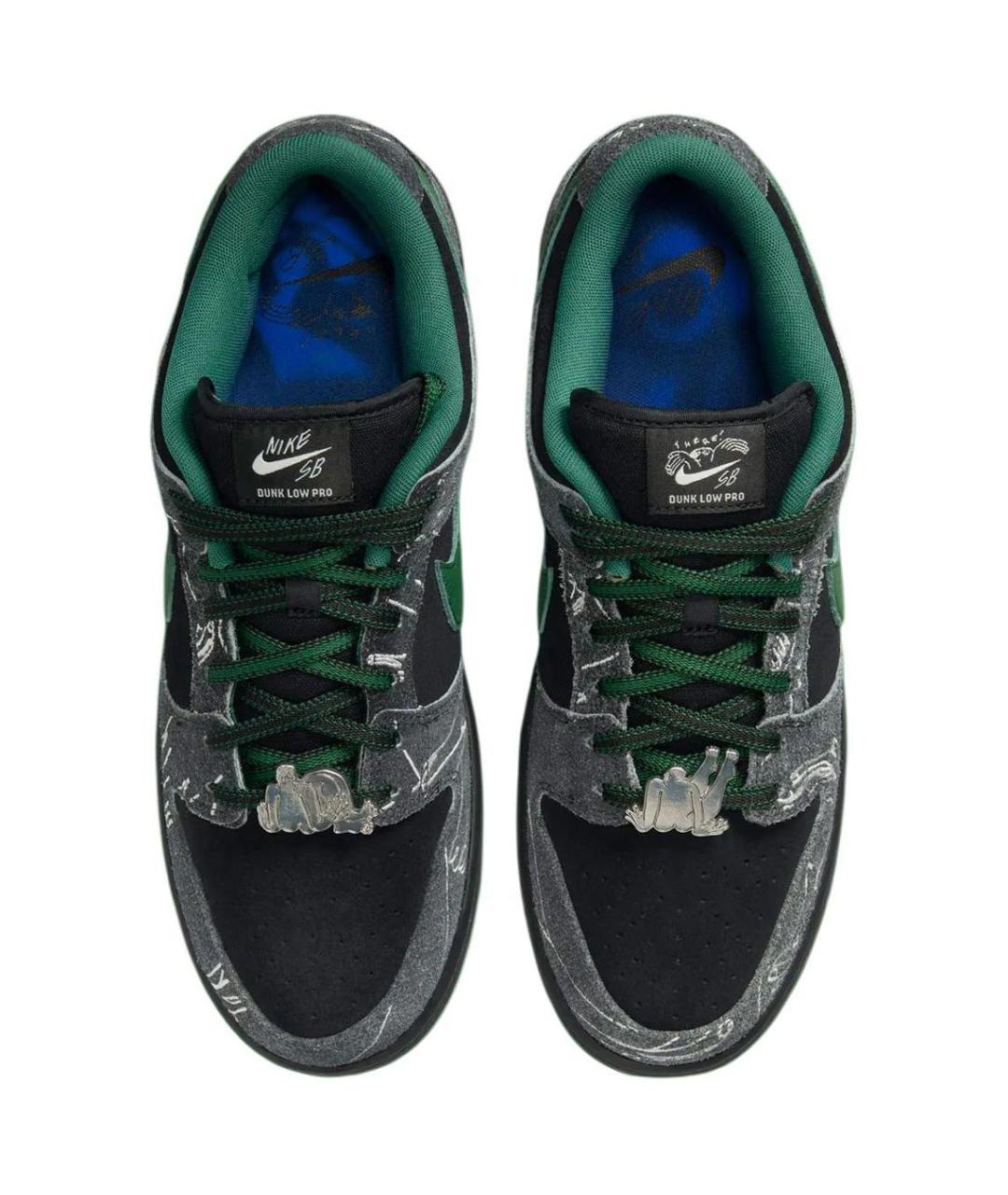 NIKE Зеленые кроссовки, фото 4