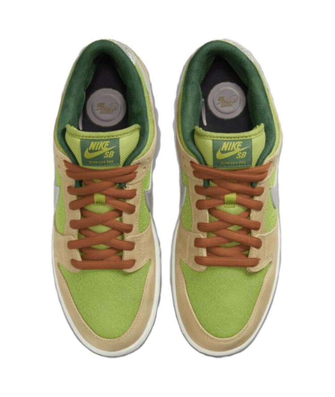 NIKE Зеленые кроссовки, фото 4