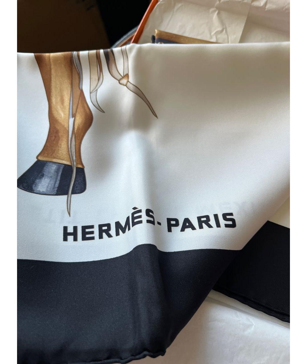 HERMES Мульти шелковый платок, фото 3