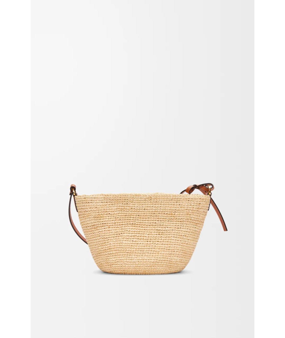 LOEWE Бежевая сумка тоут, фото 4