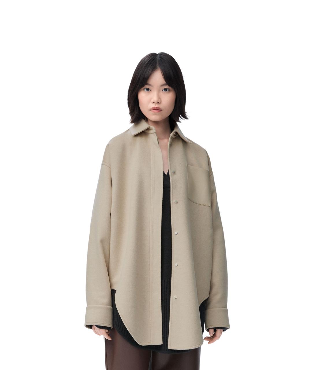 LOEWE Бежевая куртка, фото 3