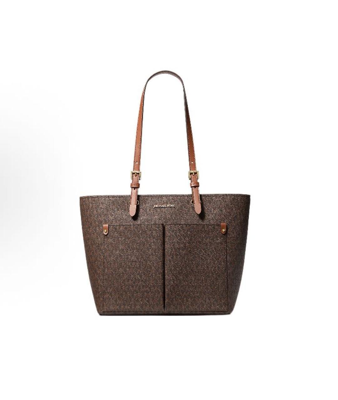 MICHAEL KORS Коричневая сумка тоут, фото 6