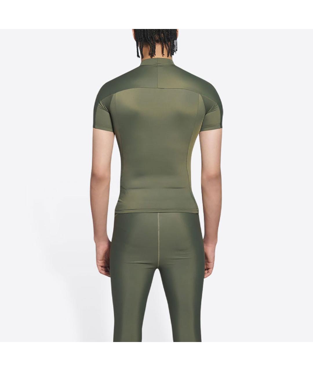 BALENCIAGA Хлопковая футболка, фото 5