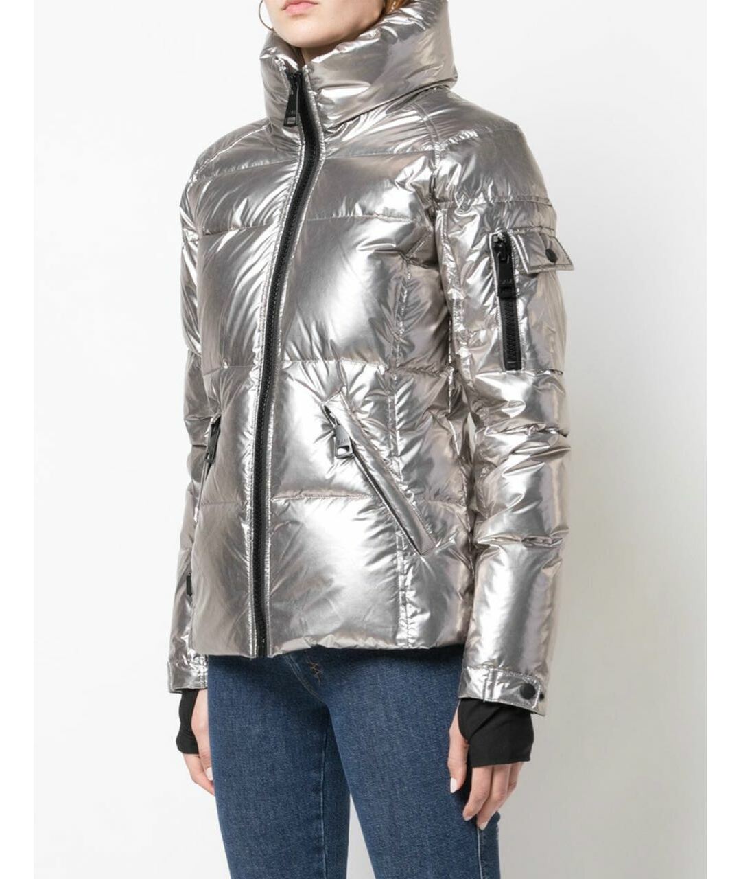 SAM Серебрянный пуховик, фото 4