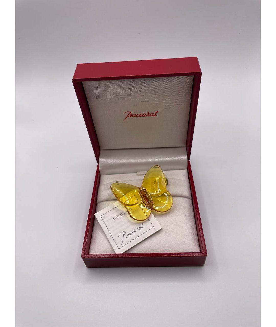 BACCARAT Желтая брошь из розового золота, фото 3
