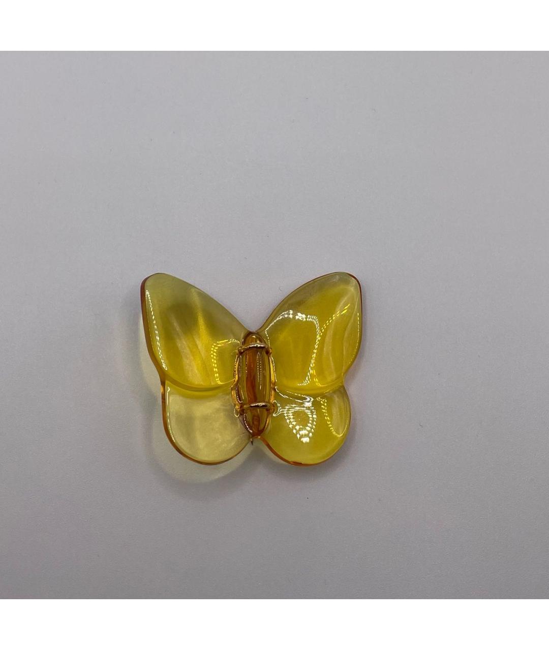 BACCARAT Желтая брошь из розового золота, фото 6