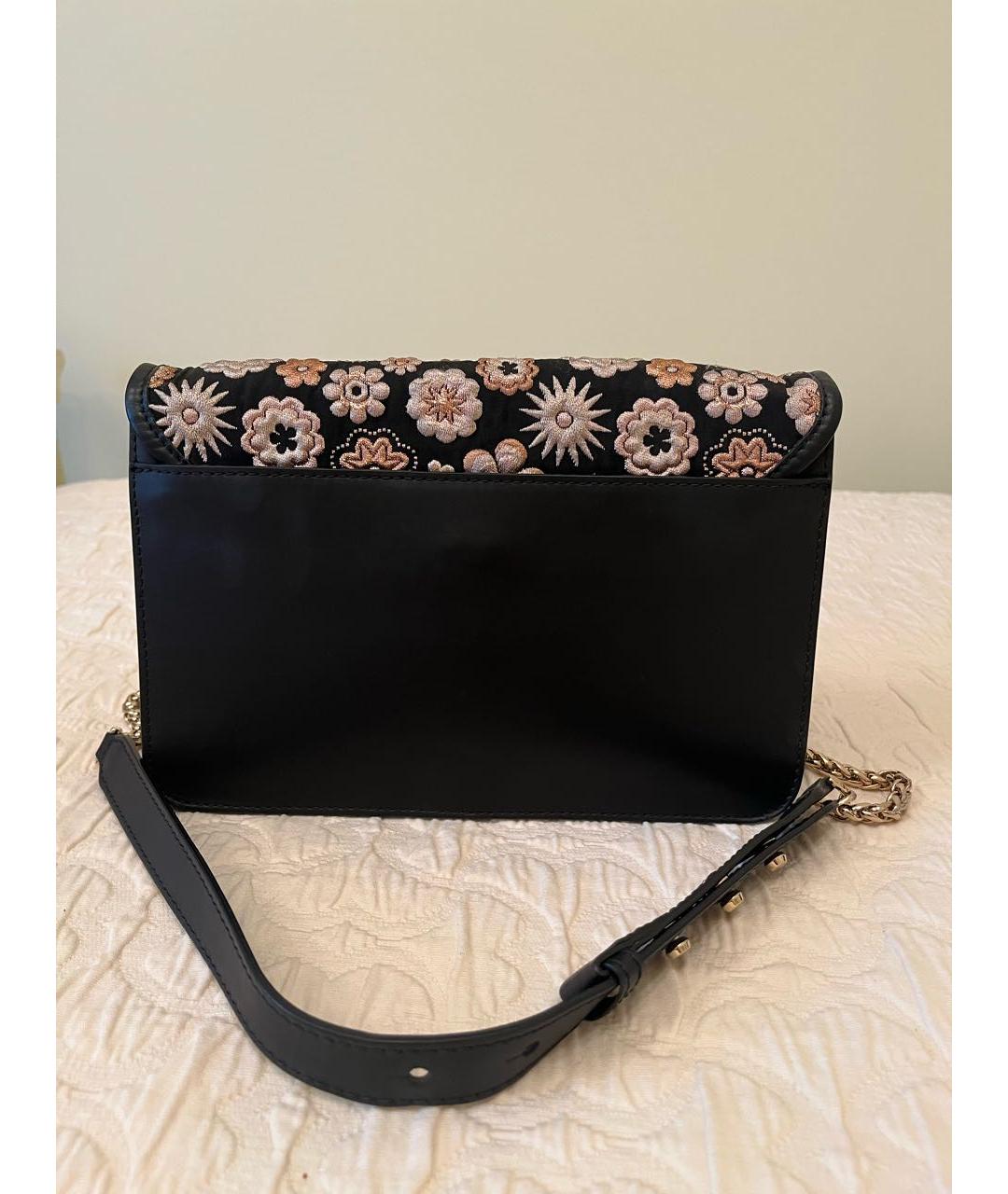 FURLA Черная кожаная сумка через плечо, фото 3