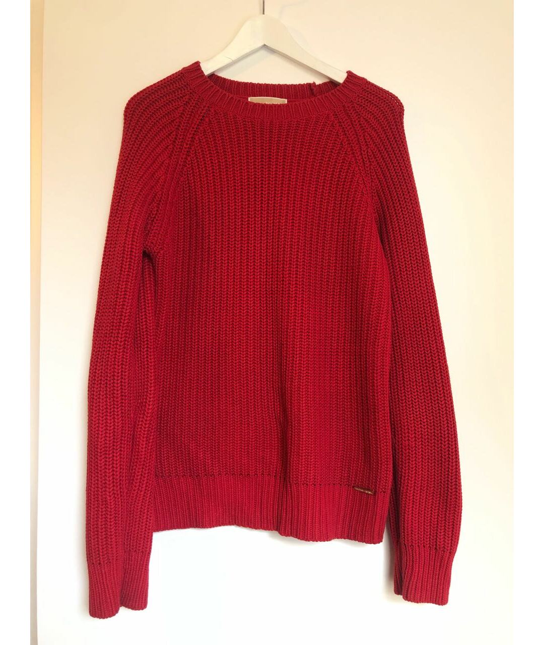 MICHAEL MICHAEL KORS Красный хлопковый джемпер / свитер, фото 6