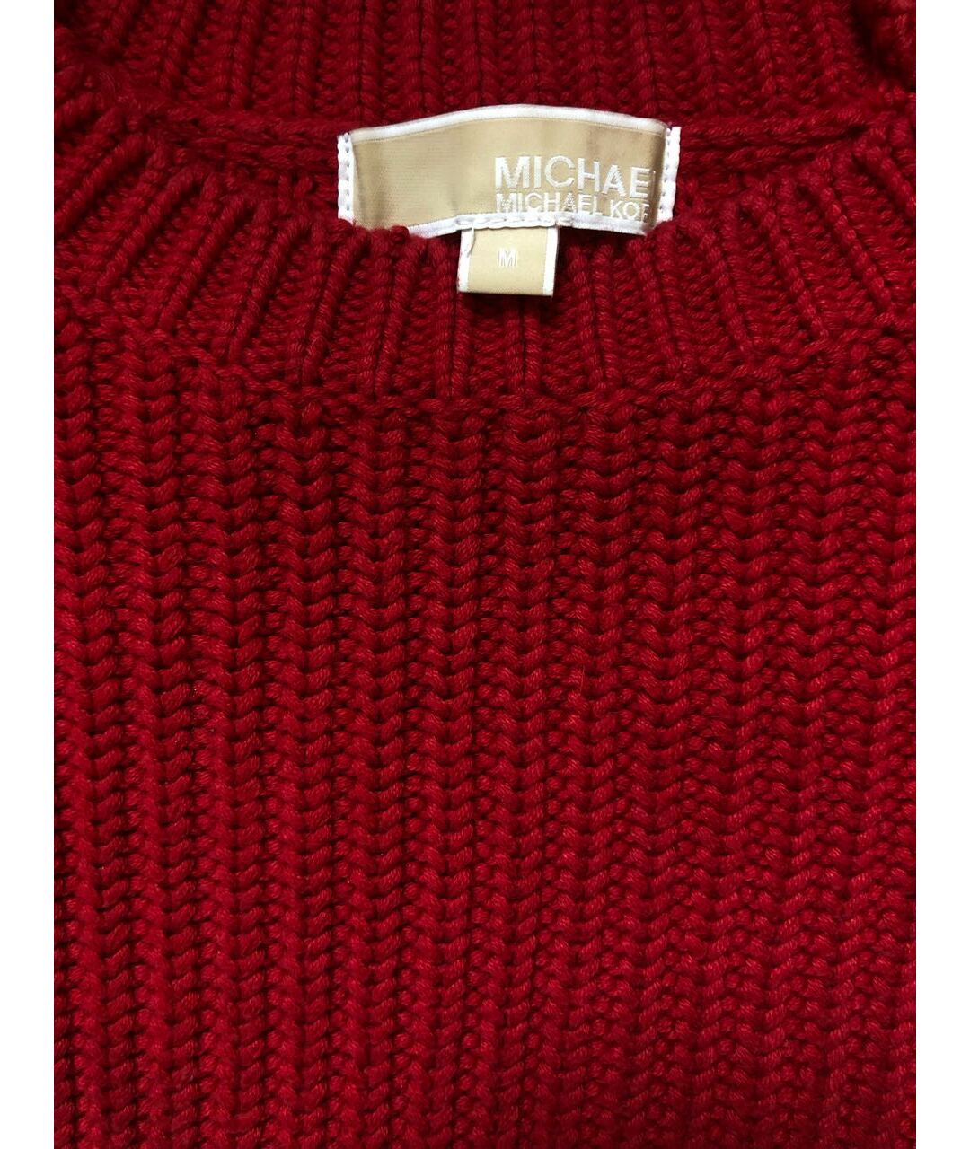 MICHAEL MICHAEL KORS Красный хлопковый джемпер / свитер, фото 3