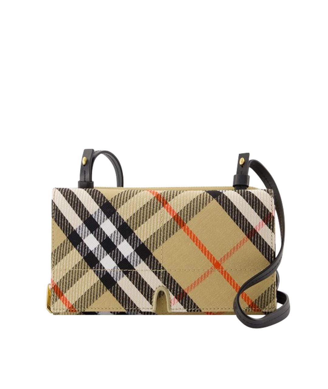 BURBERRY Бежевая сумка через плечо, фото 1