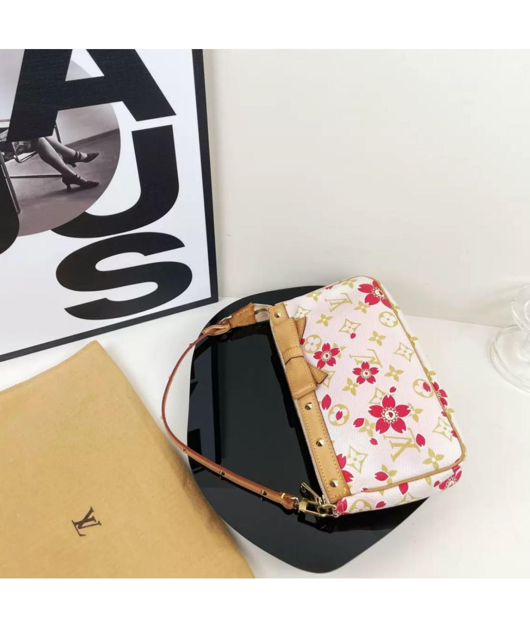 LOUIS VUITTON Розовая сумка с короткими ручками, фото 2