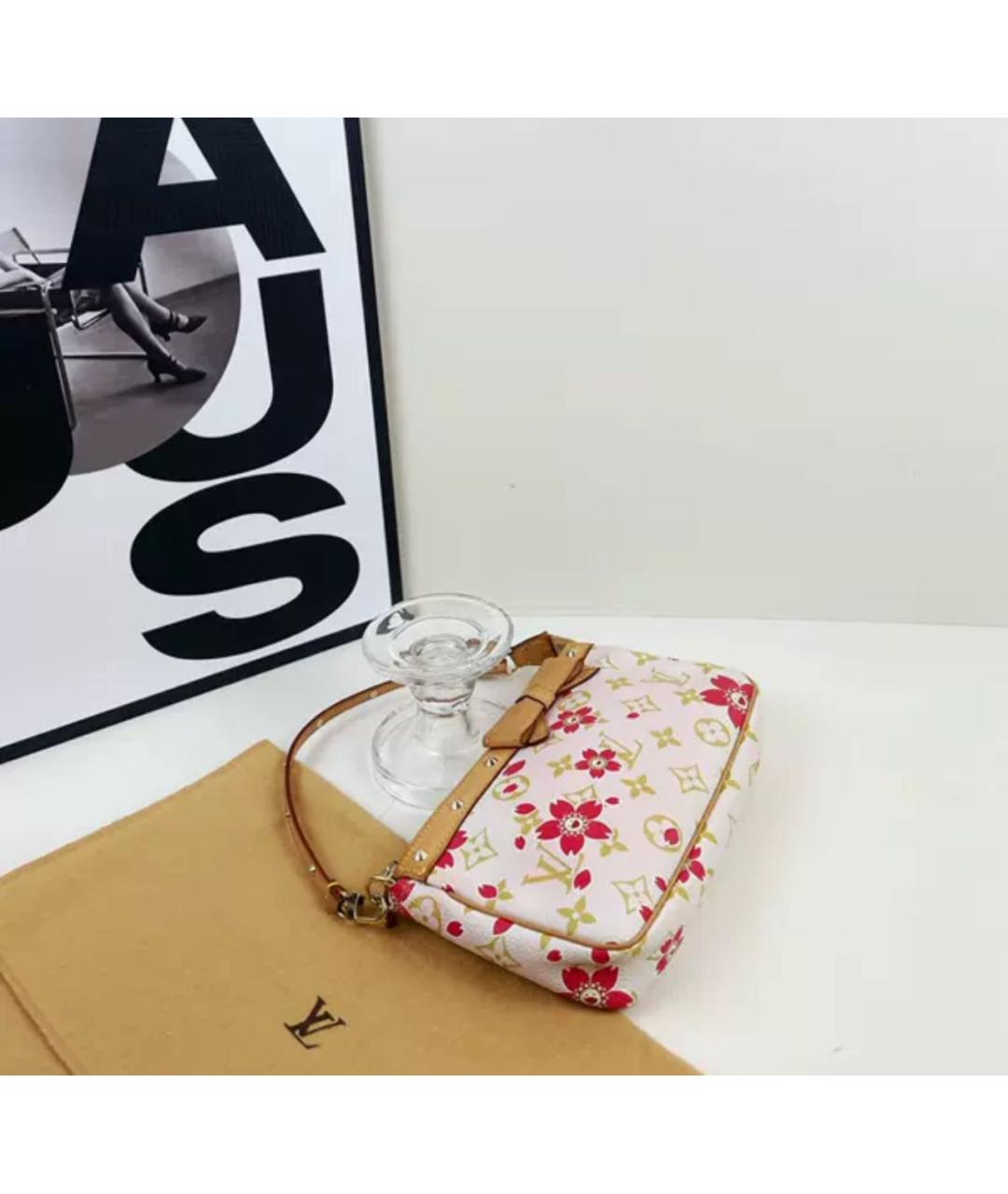 LOUIS VUITTON Розовая сумка с короткими ручками, фото 5