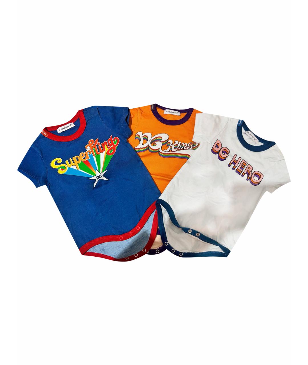 DOLCE & GABBANA KIDS Боди / песочник, фото 1