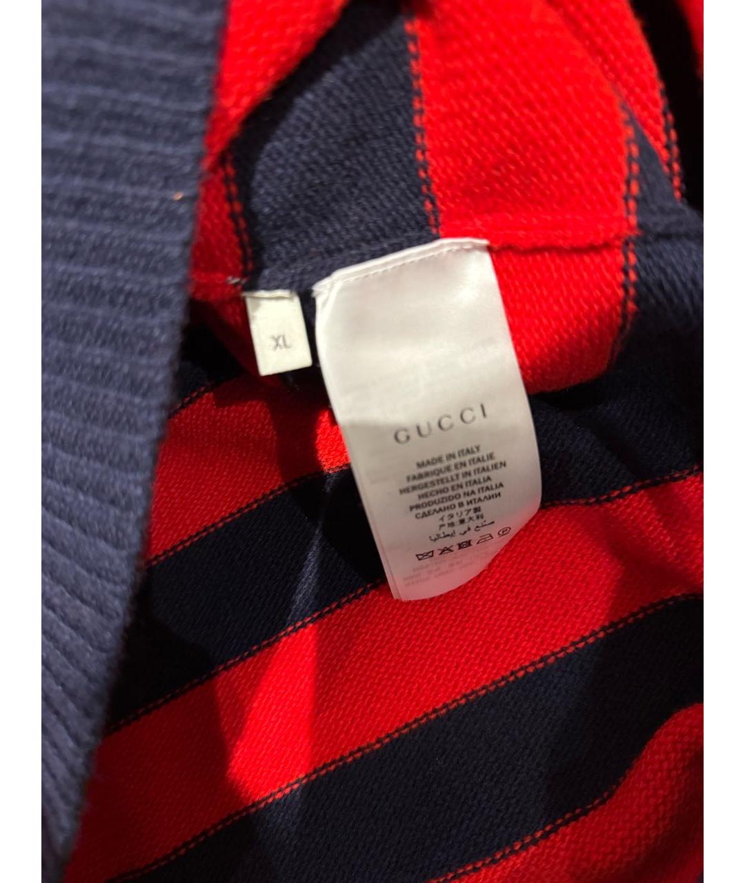 GUCCI Красный джемпер / свитер, фото 3