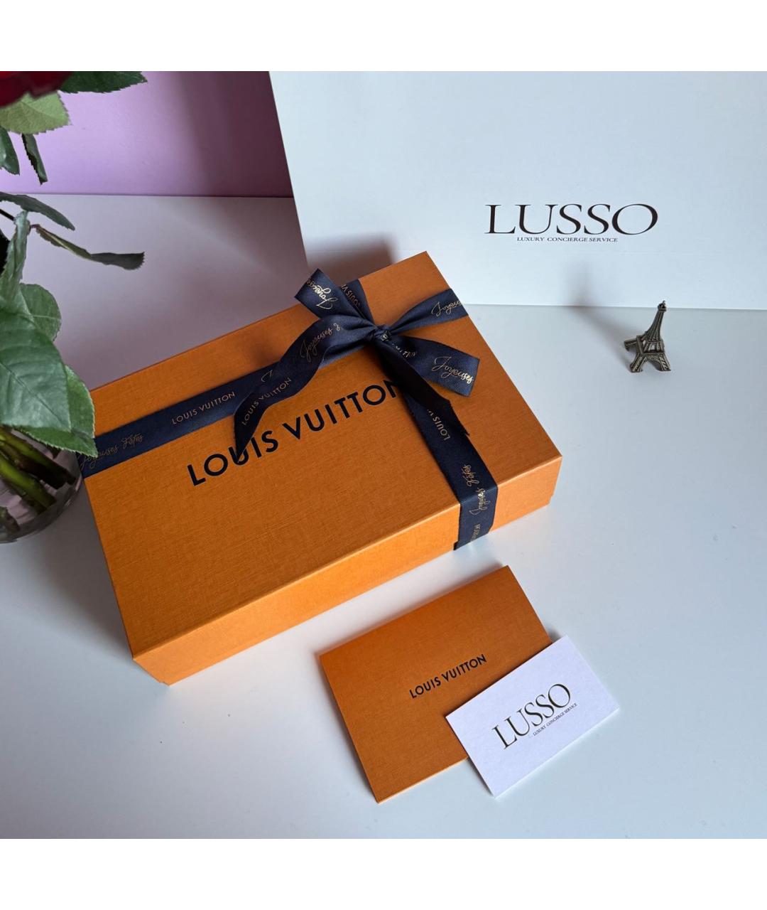 LOUIS VUITTON Бежевый кашемировый шарф, фото 4