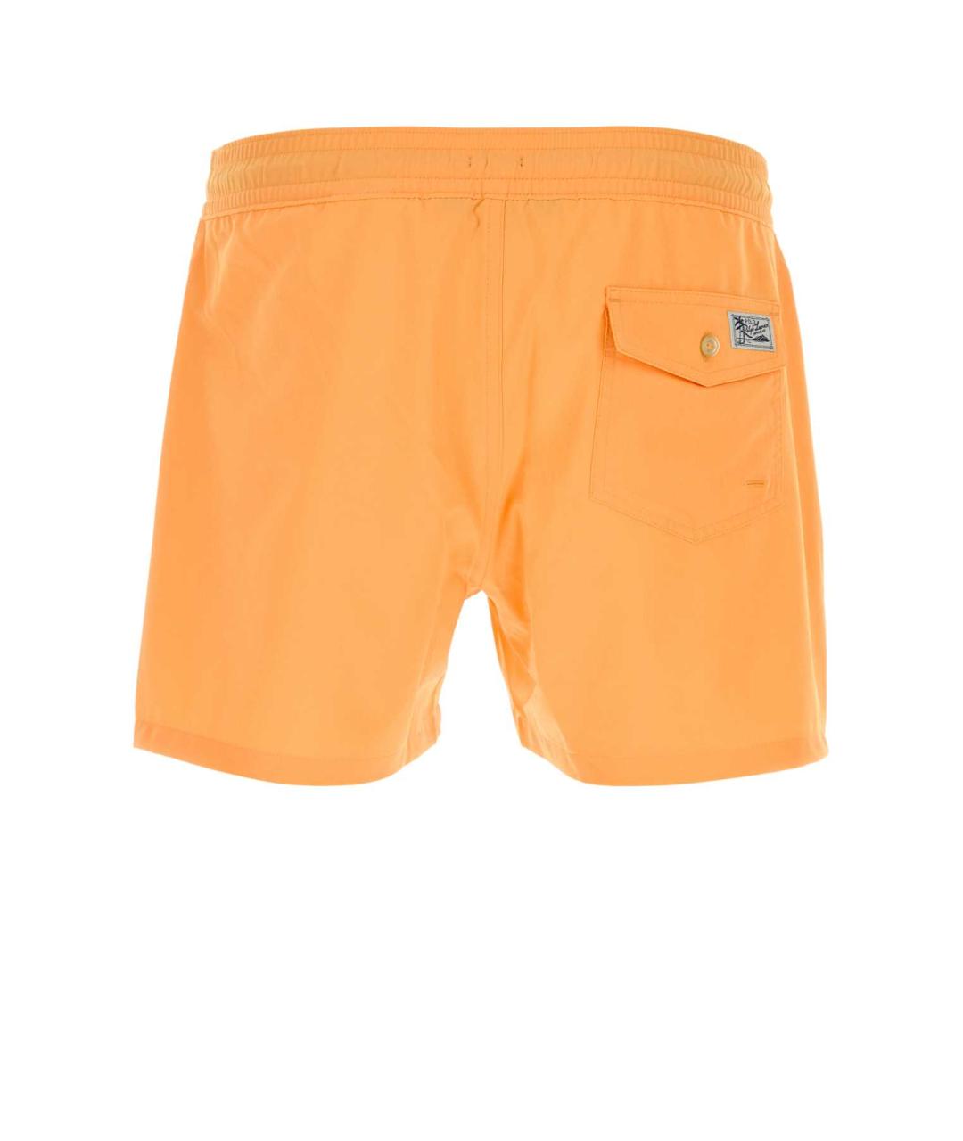 POLO RALPH LAUREN Оранжевое полиэстеровые плавки, фото 2