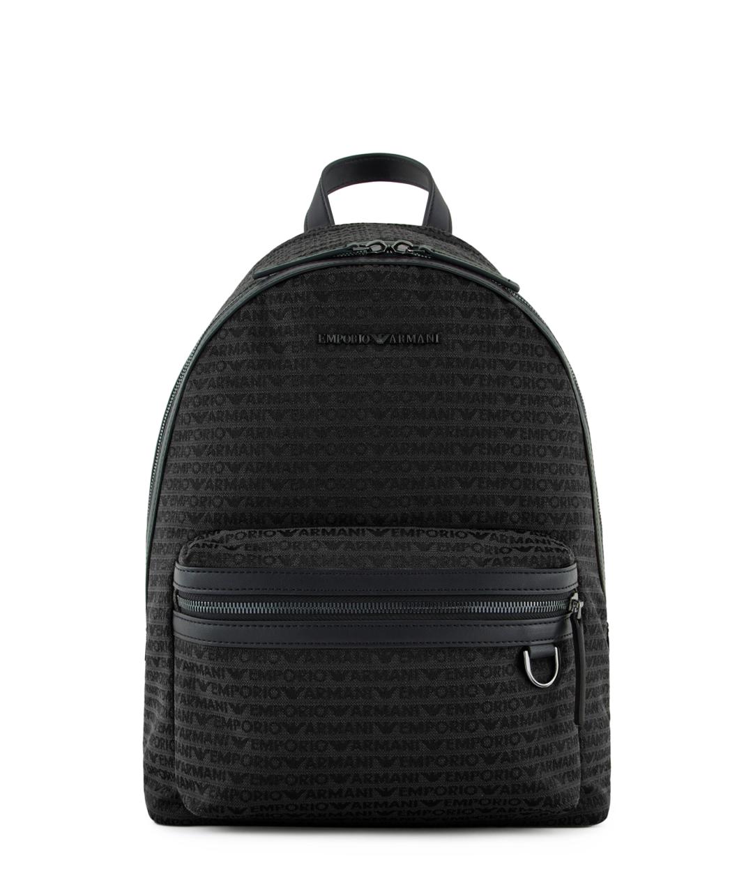 EMPORIO ARMANI Черный рюкзак, фото 1