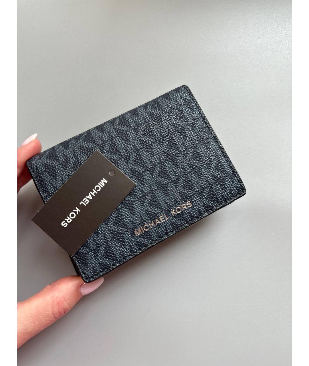 MICHAEL KORS Синяя визитница, фото 4
