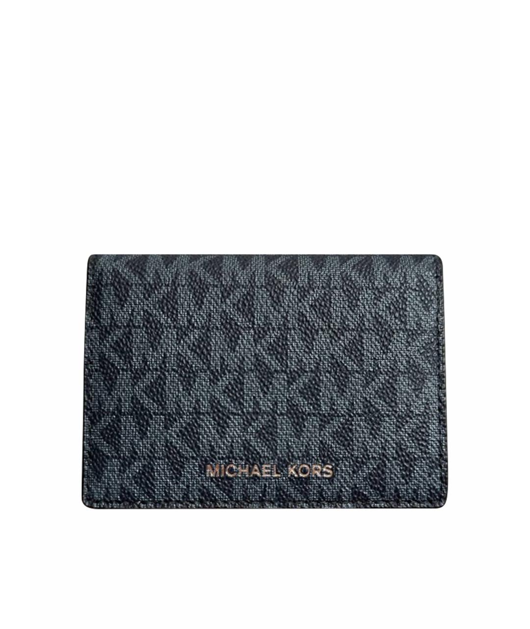 MICHAEL KORS Синяя визитница, фото 1