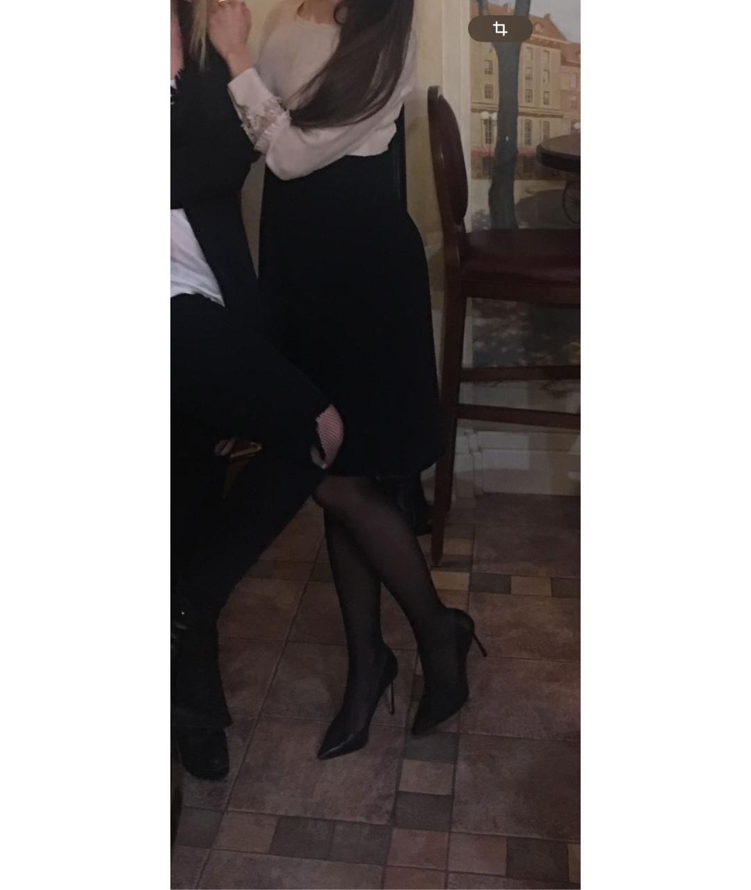 JIMMY CHOO Черные кожаные туфли, фото 7