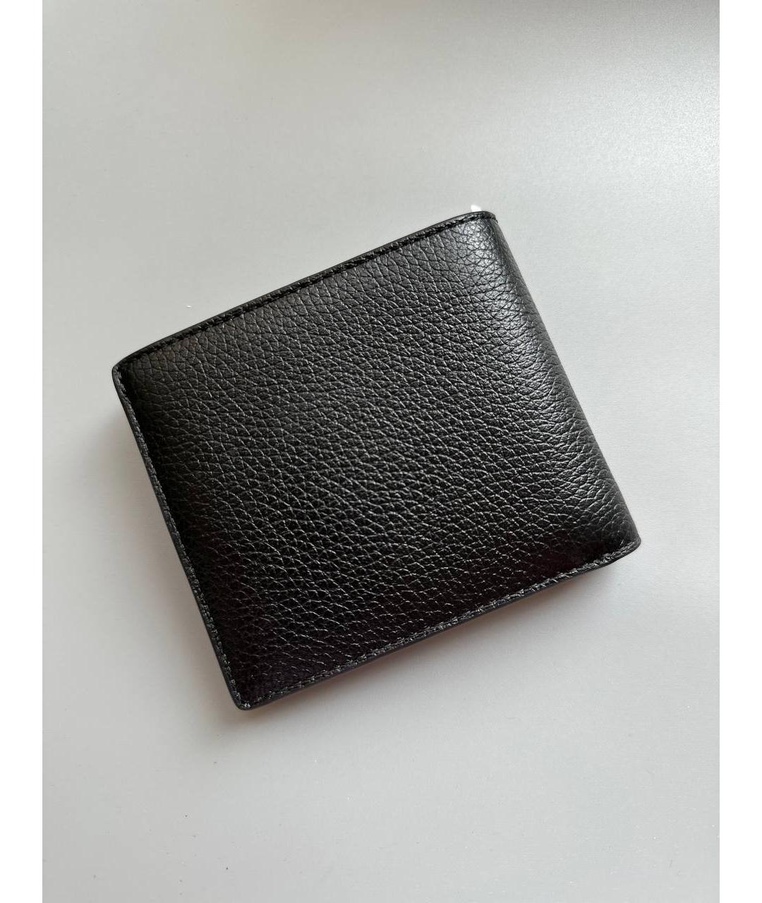 MICHAEL KORS Черный кожаный кошелек, фото 2