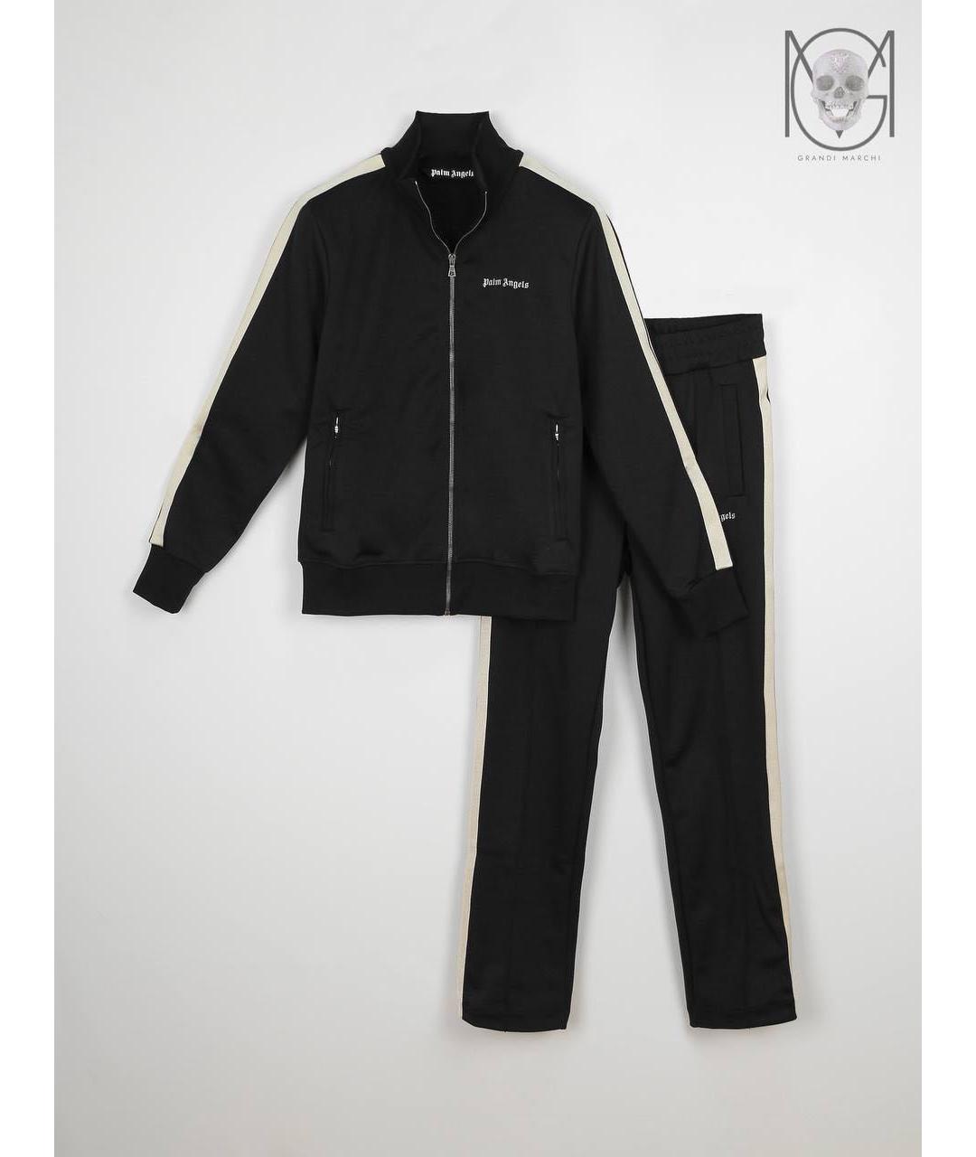 PALM ANGELS Черный полиэстеровый спортивный костюм, фото 9