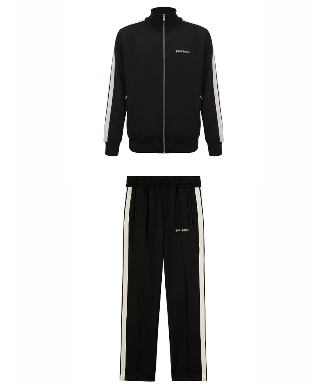 PALM ANGELS Черный полиэстеровый спортивный костюм, фото 1