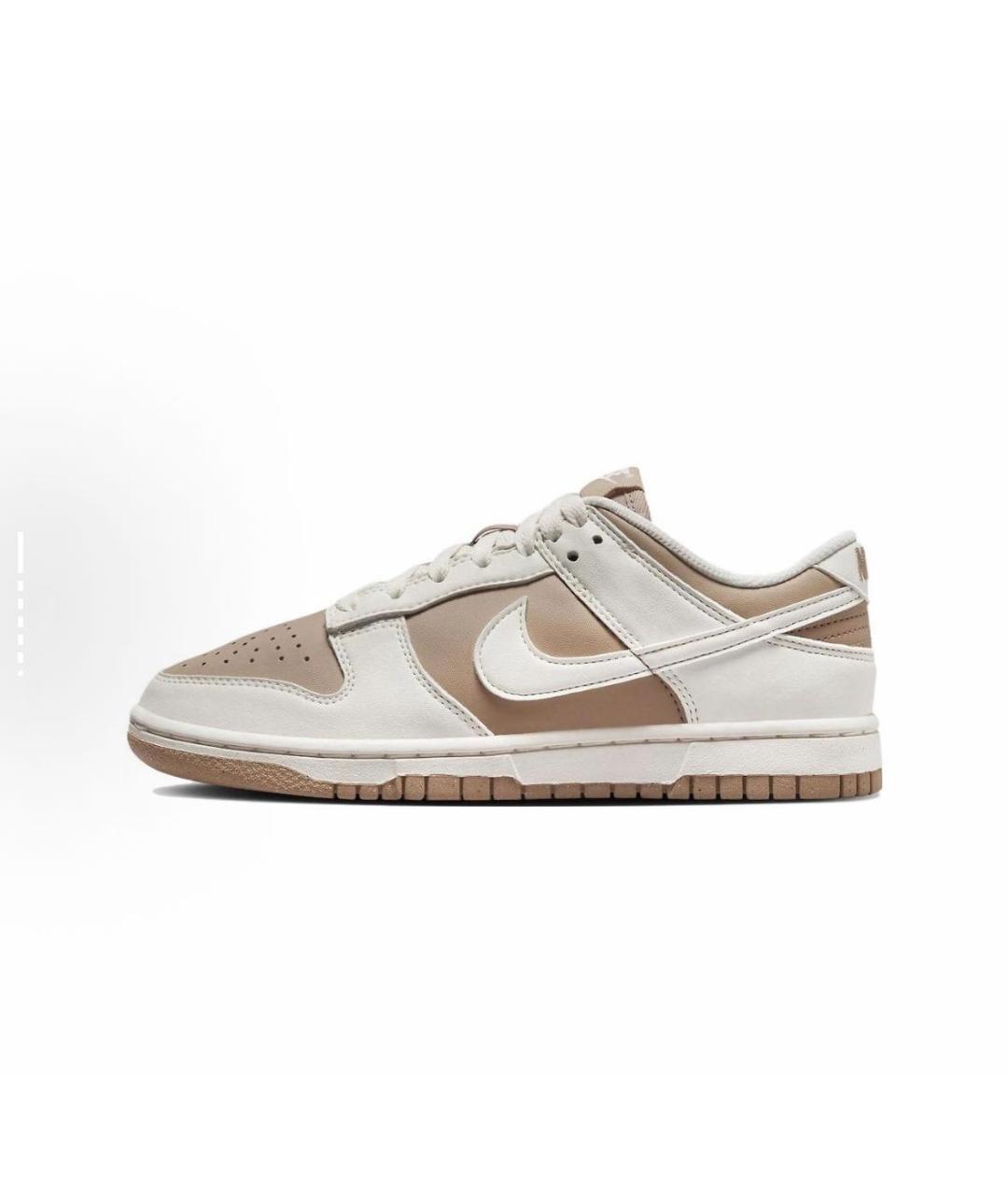 NIKE Бежевые кроссовки из искусственной кожи, фото 8