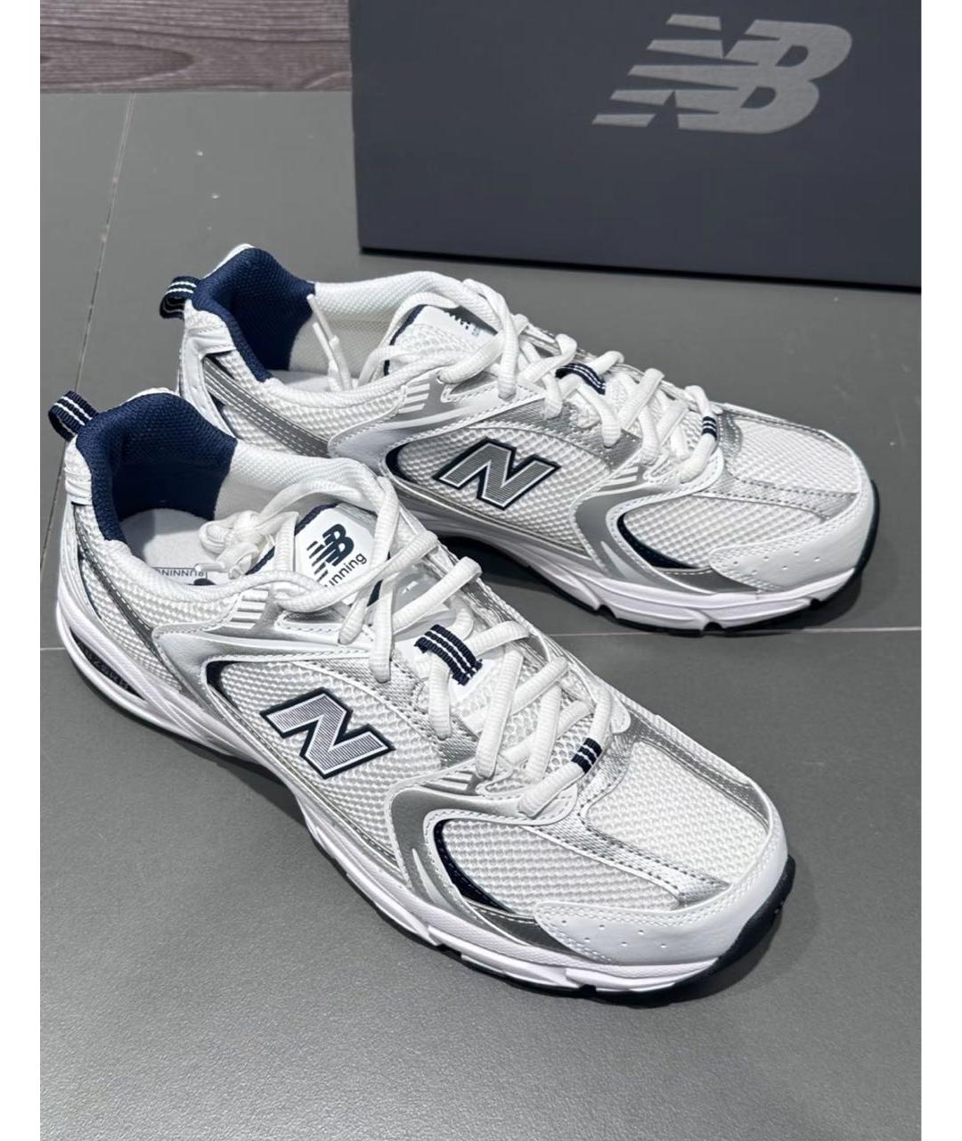 NEW BALANCE Серебряные низкие кроссовки / кеды, фото 6