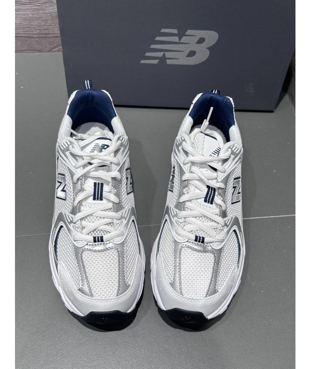 NEW BALANCE Серебряные низкие кроссовки / кеды, фото 7