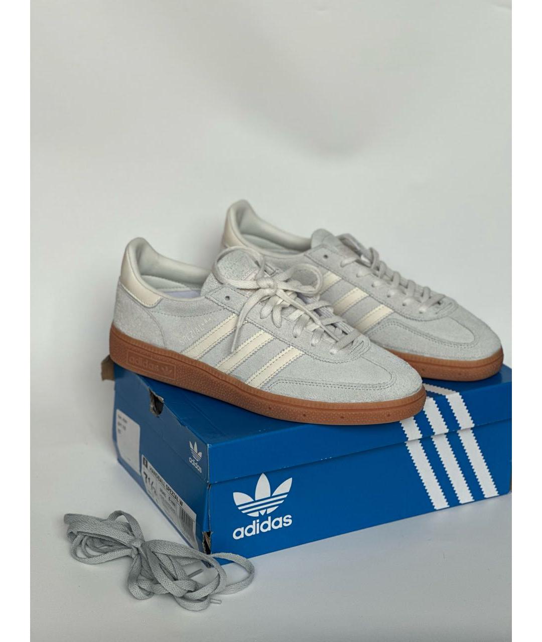 ADIDAS Серые замшевые кеды, фото 2