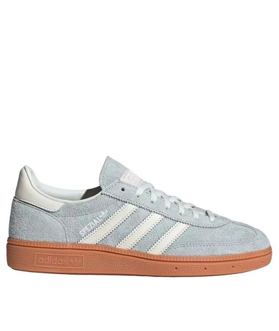 ADIDAS Серые замшевые кеды, фото 1