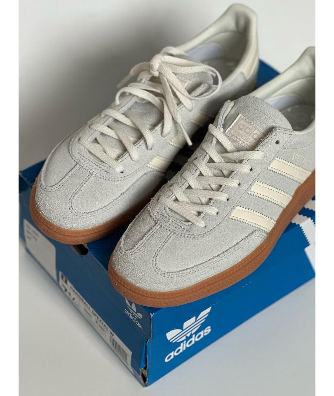 ADIDAS Серые замшевые кеды, фото 3
