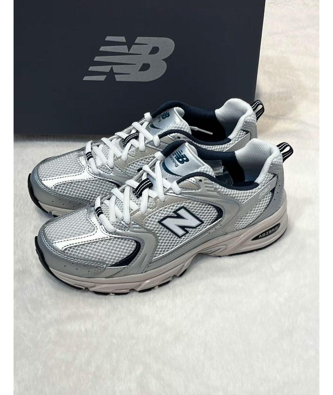 NEW BALANCE Белые кроссовки, фото 4