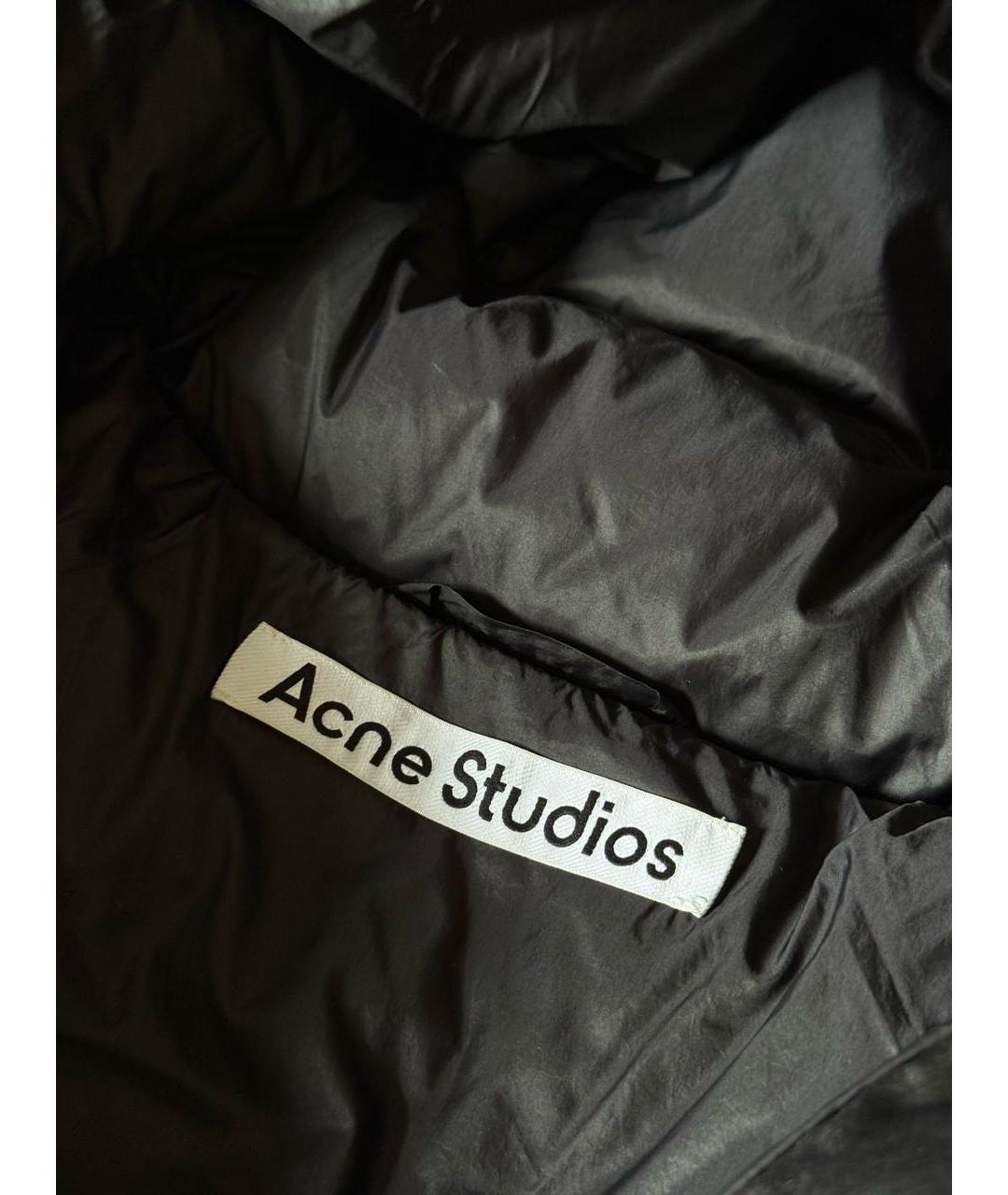 ACNE STUDIOS Черный пуховик, фото 3