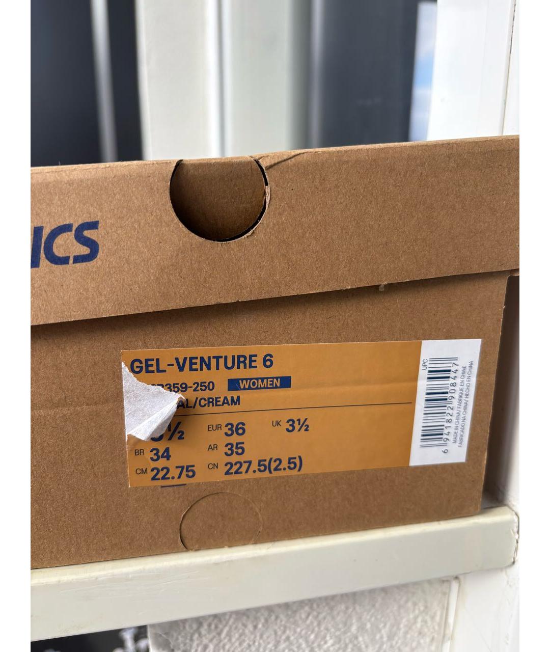 ASICS Бежевые кроссовки, фото 8