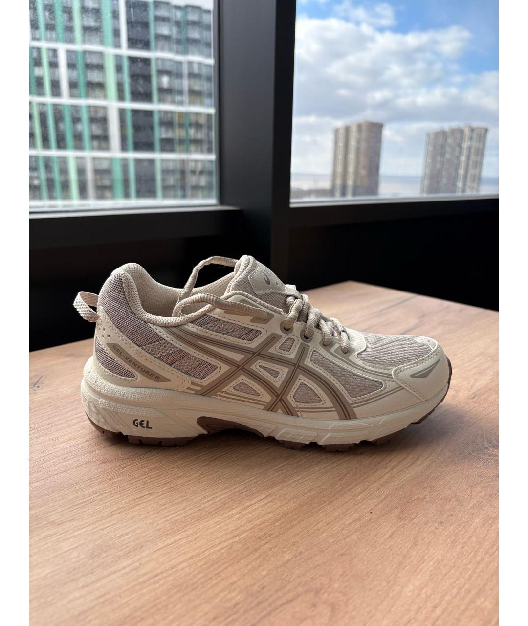 ASICS Бежевые кроссовки, фото 9