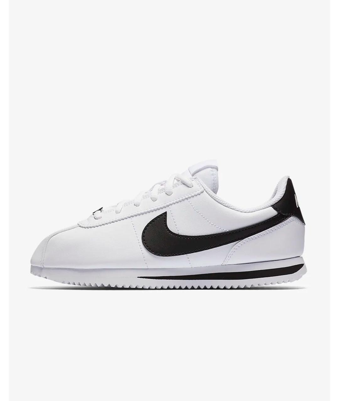 NIKE Белые кожаные кроссовки, фото 7