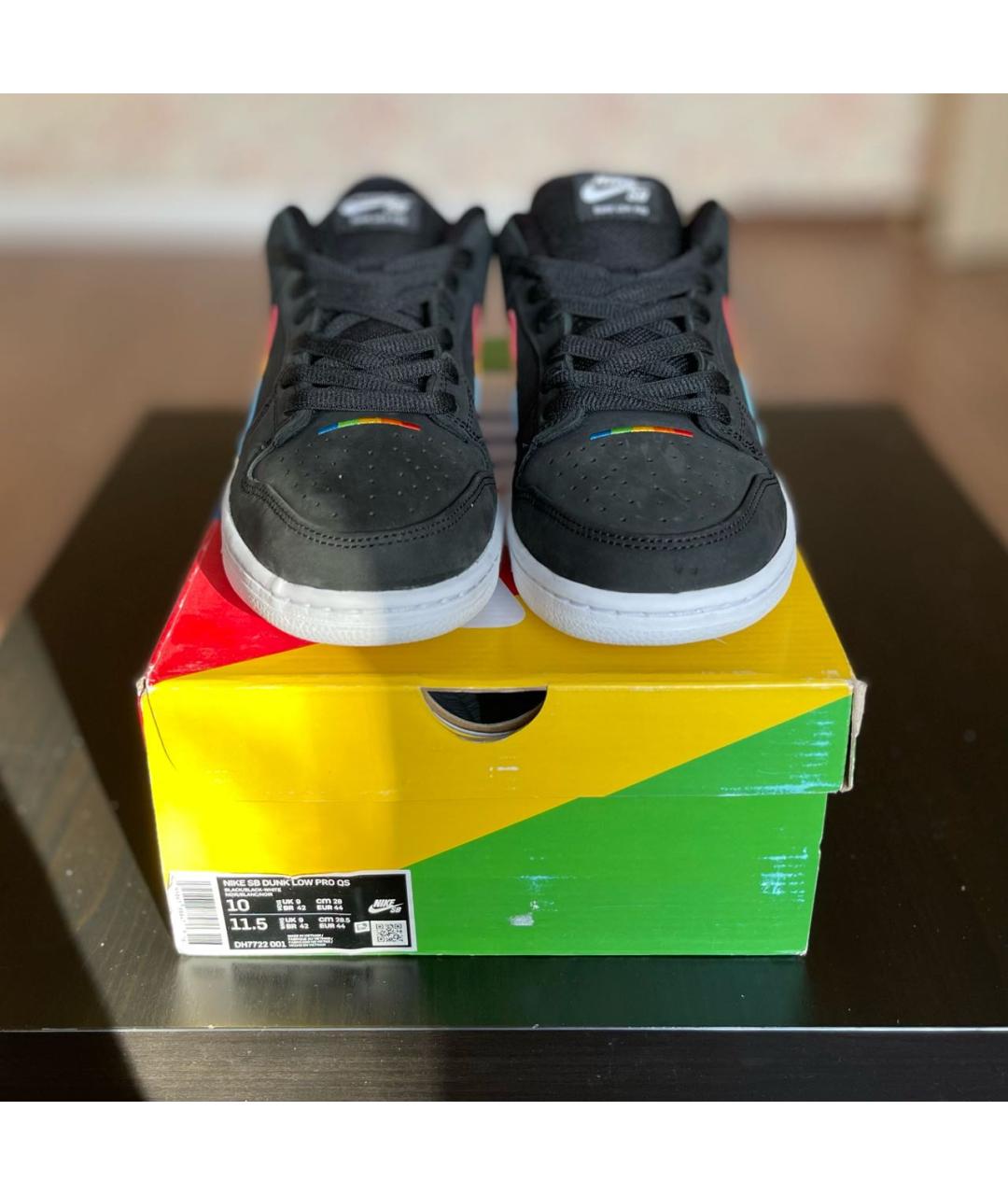 NIKE Мульти нубуковые низкие кроссовки / кеды, фото 2