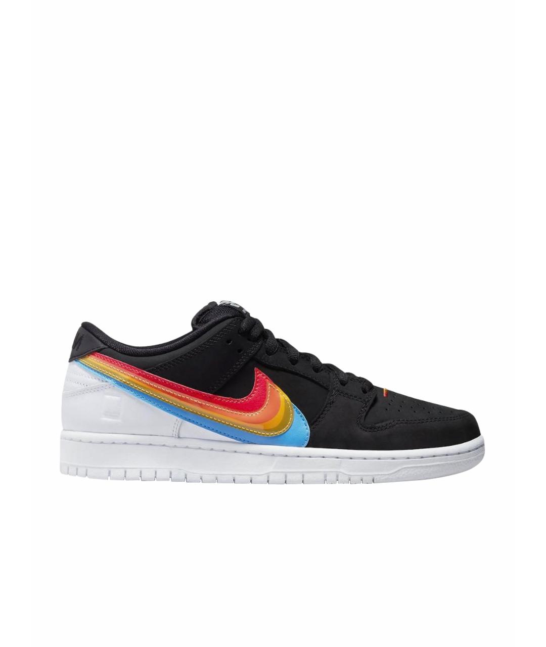 NIKE Мульти нубуковые низкие кроссовки / кеды, фото 1